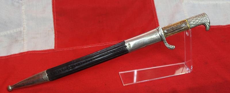 A Very Fine, Section Marked, S.D., WW2 German Polizei Dagger. by Holler. One of Two Polizei Daggers Just Arrived But Sold Seperately. — image 5