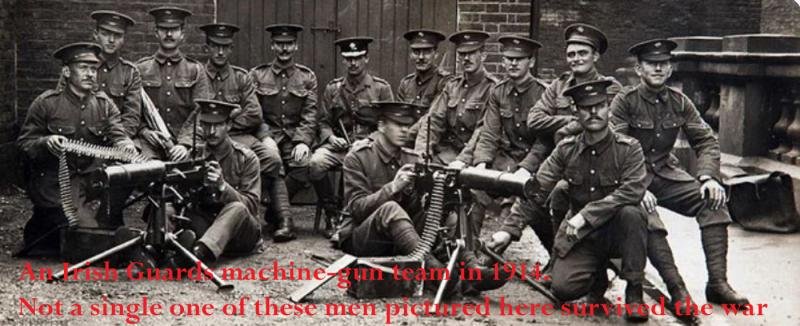 An Original and Superb Example of A Very Scarce WW1 Guards Machine Gun Regiment Cap Badge Of Sapper Mumby RE — image 5