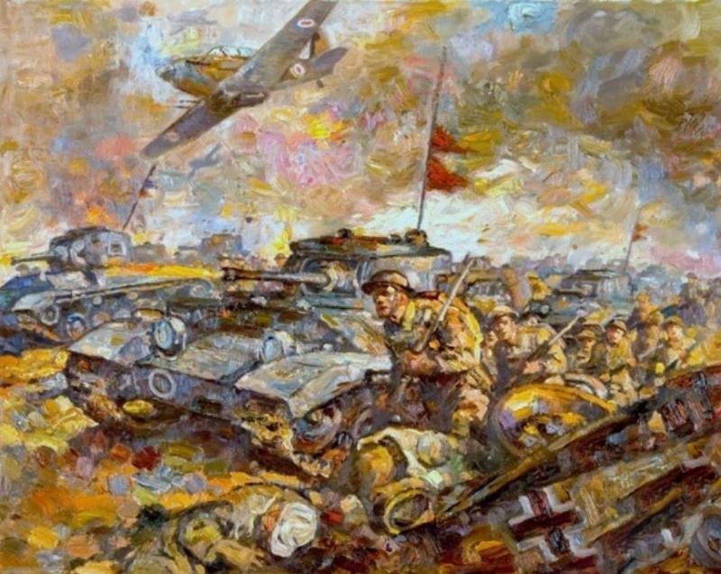 Genuine WW2 Royal Tank Regiment Cap Badge. Formerly of Sapper Mumby R.E. — image 5