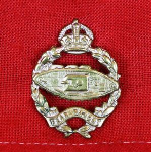 Genuine WW2 Royal Tank Regiment Cap Badge. Formerly of Sapper …