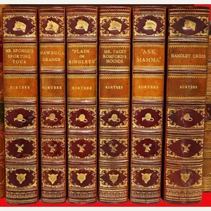 Fabulous 6 Leather Bound Volumes By The Great Sporting Author …