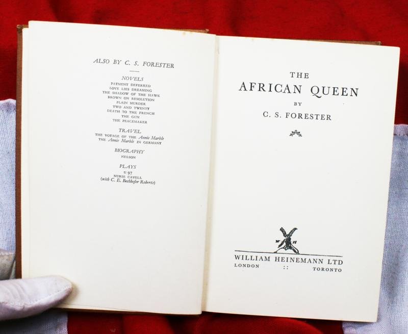 The African Queen First Edition by Cecil Louis Troughton Smith, Known As Cecil Scott 'C. S.' Forester, — image 3