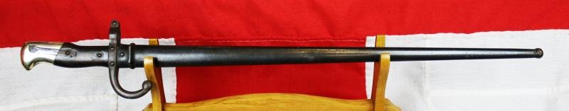 A Superb Near Mint French Gras Rifle Sword Bayonet. 450,000 Rifles and These Bayonets Were Sold To Russia For WW1 Eastern Front and Used In The Russian Revolution By The Bolshevik Red Guards & the Imperial White Russians From 1918-1921 — image 5
