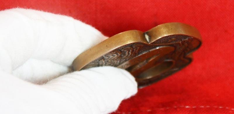 A Superb Edo Period Umetada Tsuba Signed Yamashiro kuni ju Umetada Shigenari, From the Umetada Line Of Tsuba Makers of Yamashiro. Of A Carved Takebori Kitsune {Fox} Going To The Kitsune no Yomeiri {The Foxe's Wedding} — image 4