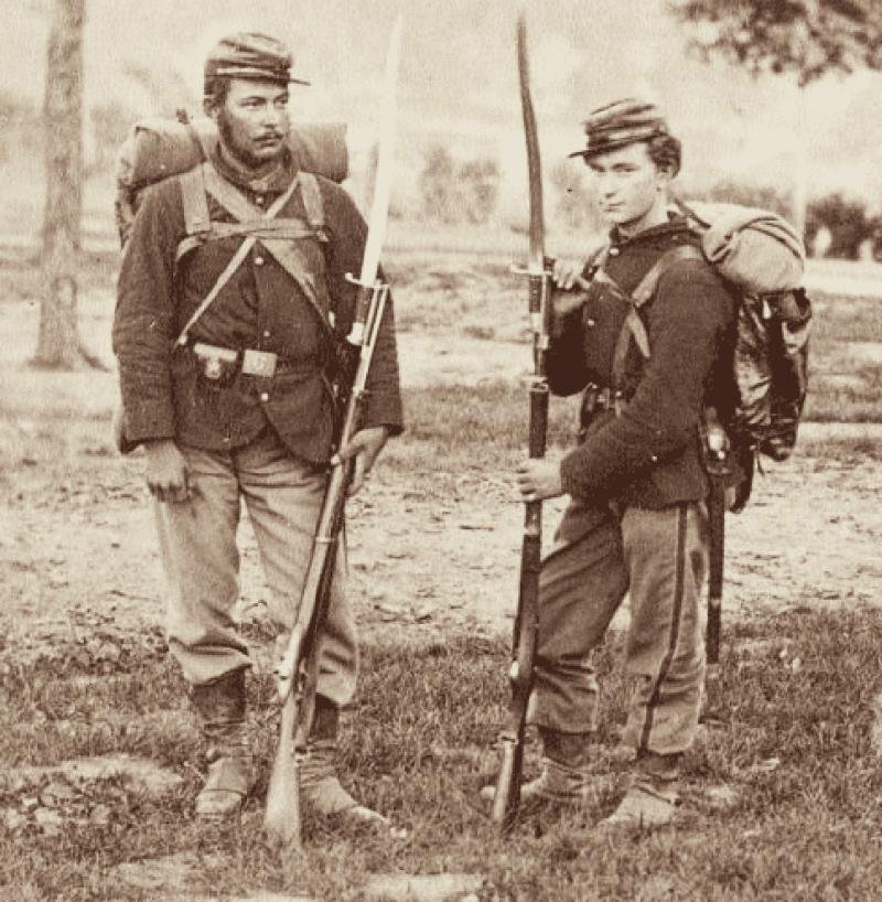 Fabulous, Historical Service Issue 1856-8 Two Band Enfield Yataghan Sword Bayonet Used With P1853 Enfield Rifles In The Indian Mutiny, The Opium War in China, The American Civil War, 1861-65 & The Japanese Boshin War & The Satsuma Rebellion — image 8