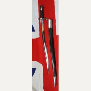 Fabulous, Historical Service Issue 1856-8 Two Band Enfield Yataghan Sword …