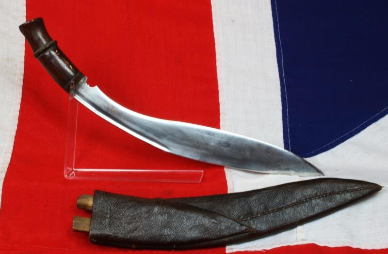 A WW1 & WW2 Gurkha's Kukri Combat Knife 'Ayo Gorkali' The Gurkha Battle Call 'The Gurkhas Are Coming!' Field Marshall Manekshaw once said, ' If someone says he does not fear death, then he is either telling a lie or he is a Gurkha — image 5