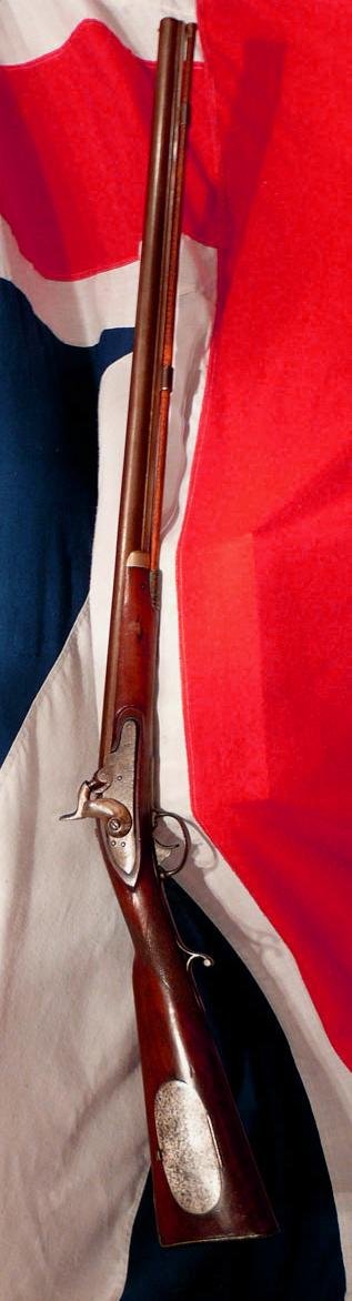 A Scarce US Civil War Service 1817 Model US Army Rifle, Dated 1826, Percussion Conversion For American The Civil War