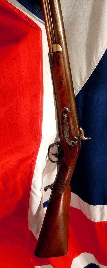 A Scarce US Civil War Service 1817 Model US Army Rifle, Dated 1826, Percussion Conversion For American The Civil War — image 3