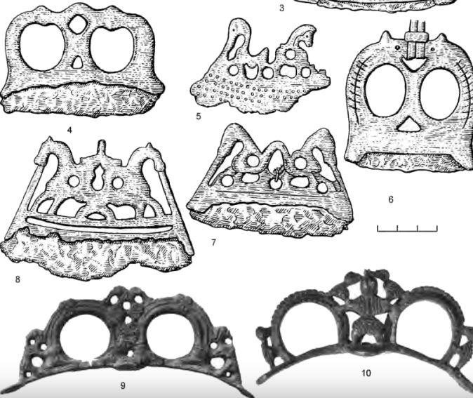 Very Rare Ancient 10th Century Viking Fire-Starter, A 'Drepa Upp Eld '. Viking Riders on Horses & Steel Striking Blade. Used With Amadou Touchwood Fungus {Fomes Fomentarius}. To Make Fire At Sea, Whilst Sailing In a Viking Long Boat — image 6