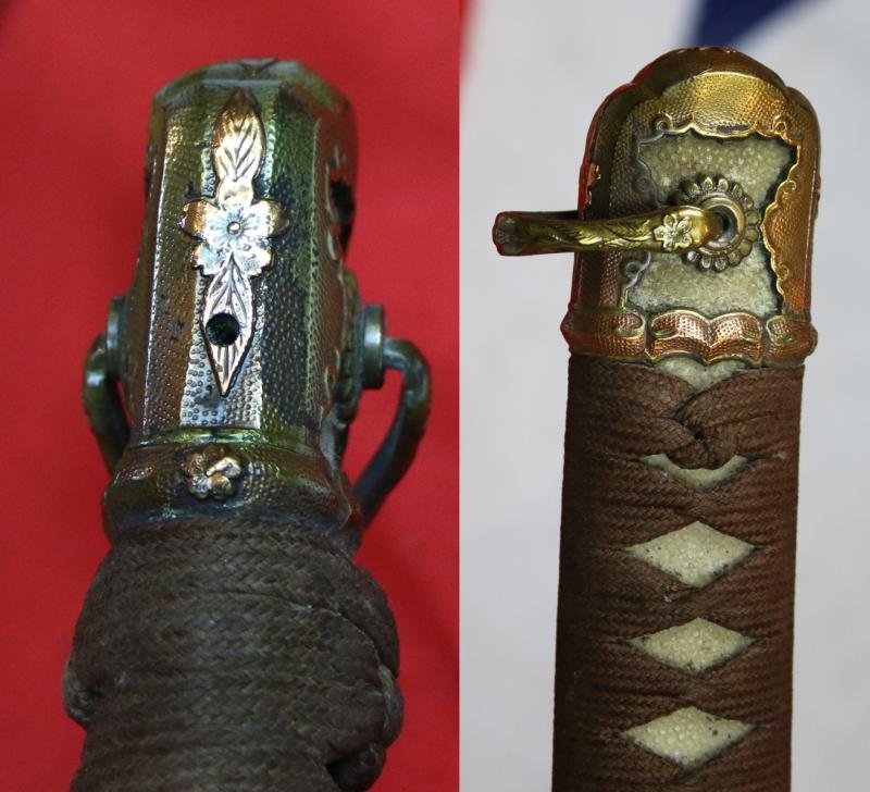 A Simply Stunning Ancestral Bladed WW2 Officer's Sword With a Blade Circa 1665, Signed, Yamashiro Koku Jyu Minamoto Tsunahiro (山城国住源綱廣). It Is Extremely Likely An Ancestral Bladed War Service Sword Of a Surrendered General Or at Very Least a Colonel. — image 9