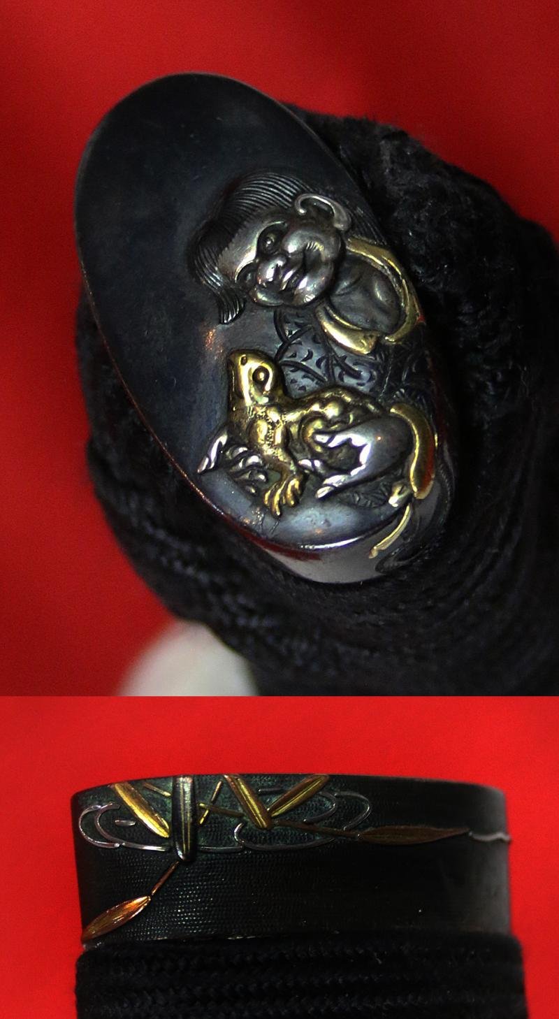 A Beautiful, Handsome & Most Elegant Samurai Katana Signed Toshinaga, That Is Both The Smith's Name & Represents to Long Life, Around 600 Plus Years Old. Late Nanboku-chō period (南北朝時代, Nanboku-chō jidai) & Leading into the Sengoku Jidai, Warring States — image 6