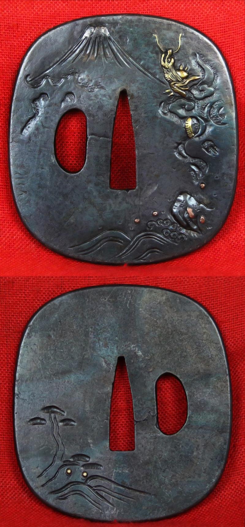 A Stunning, Early, Signed Munemitsu, Bizen School Koto Blade Katana With Hi Circa 1480. A Most Beautiful And Incredibly Elegant Ancient Samurai Sword By a Master Smith Of the 15th Century, Of The Reign Of The Emperor Go-Tsuchimikado (後土御門天皇) — image 9