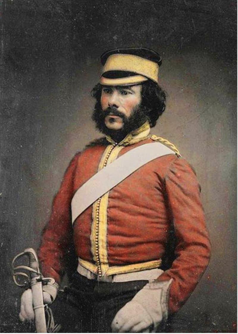 A 'Superb Plus' Original, Antique, Victorian, Charge of the Light Brigade Era, 1821 Pattern, Hussar's or Lancer's Officer's Battle Sword In Simply Amazing Condition. Worthy of Any Museum Grade Collection. Of Extra Heavy Grade & Sized Fighting Weight — image 2