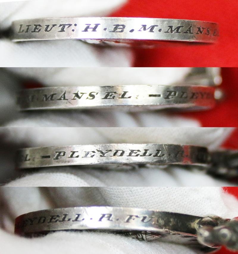 Pair Of Medals From the 1882 Tel-el-Kabir Campaign. Awarded To An Officer of The Royal Fusiliers — image 2