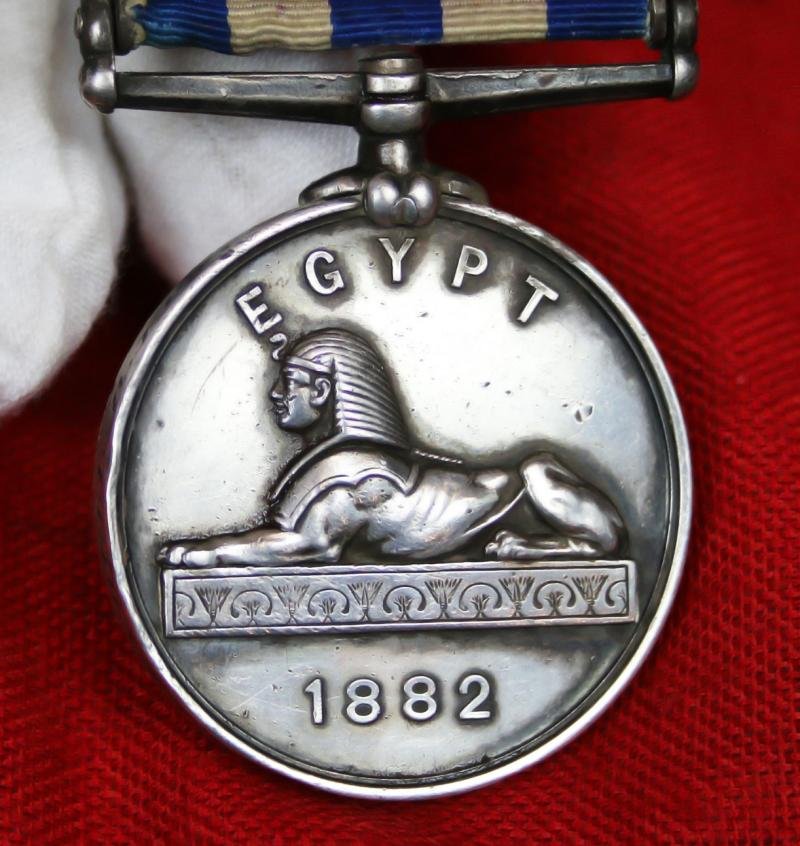Pair Of Medals From the 1882 Tel-el-Kabir Campaign. Awarded To An Officer of The Royal Fusiliers — image 6