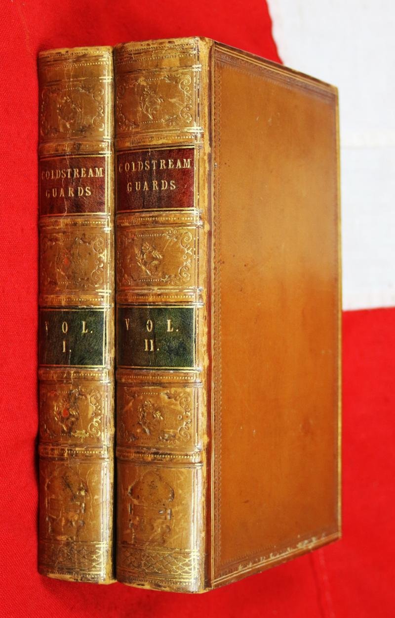 Origin and Services of the Coldstream Guards, Presented to 4th & 2nd Baronet Hamilton, Edward A. Hamilton, {later Capt.} Coldstream Guards in 1858. Heir to Major Sir Charles J.J. Hamilton, 3rd Baronet Hamilton, Hero of Alma, Scots Fusilier Guards — image 2