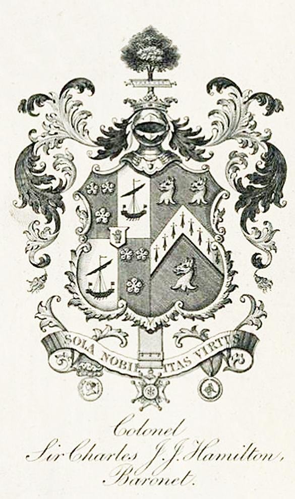 Origin and Services of the Coldstream Guards, Presented to 4th & 2nd Baronet Hamilton, Edward A. Hamilton, {later Capt.} Coldstream Guards in 1858. Heir to Major Sir Charles J.J. Hamilton, 3rd Baronet Hamilton, Hero of Alma, Scots Fusilier Guards — image 6