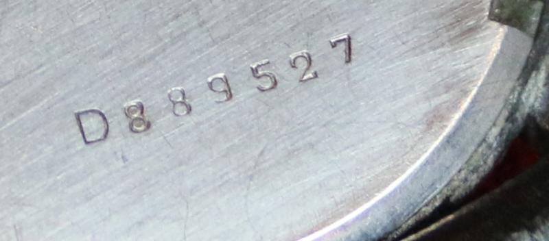 A Superb and Iconic WW2 German Luftwaffe Officer's 'Black Face' Watch By Titus, Geneva, {Switzerland} Incabloc. A Superb Original Artefact of WW2 German Aeronautical Warfare History — image 3