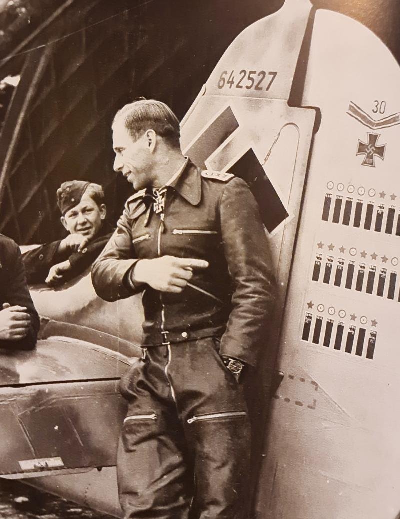 A Superb and Iconic WW2 German Luftwaffe Officer's 'Black Face' Watch By Titus, Geneva, {Switzerland} Incabloc. A Superb Original Artefact of WW2 German Aeronautical Warfare History — image 5