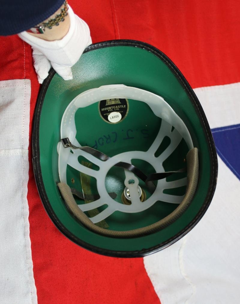 A Rare To Find Post 1953 New Zealand Police Sergeants / Constables Custodian Helmet. In Superb Condition. The Helmet Type That Was Removed From New Zealand Service in 1995 — image 4