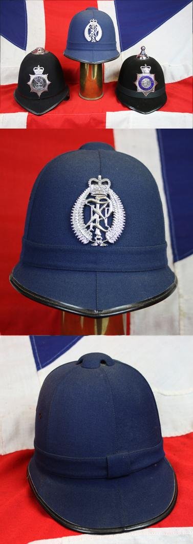 A Rare To Find Post 1953 New Zealand Police Sergeants / Constables Custodian Helmet. In Superb Condition. The Helmet Type That Was Removed From New Zealand Service in 1995 — image 5