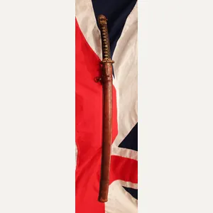 Absolutely Superb & Rare Japanese Fujiwara Ancestral Clan, Blade Signed …