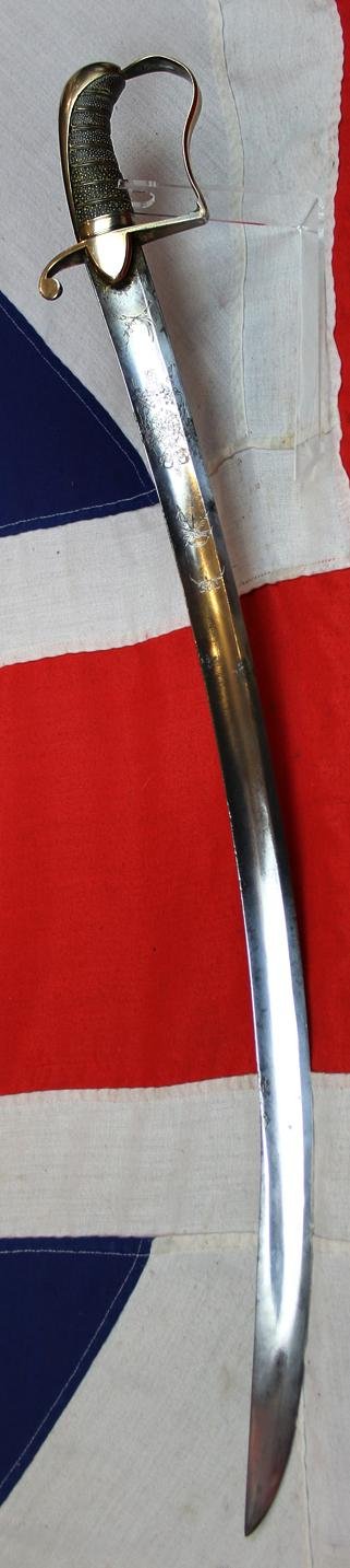 A Superbly Beautiful Peninsular And Waterloo Service 1796 Light Dragoon Officer's Sabre 7th {the Queen's Own} Light Dragoons {Hussars} of Captain Peter Augustus Hayliger. They 'Charged' Between 12 to 14 Times At Waterloo, & Captured Marshal de Logis — image 4