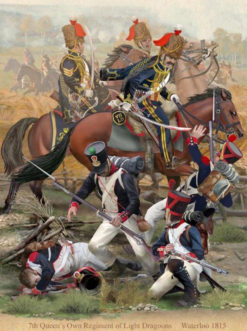 A Superbly Beautiful Peninsular And Waterloo Service 1796 Light Dragoon Officer's Sabre 7th {the Queen's Own} Light Dragoons {Hussars} of Captain Peter Augustus Hayliger. They 'Charged' Between 12 to 14 Times At Waterloo, & Captured Marshal de Logis — image 7