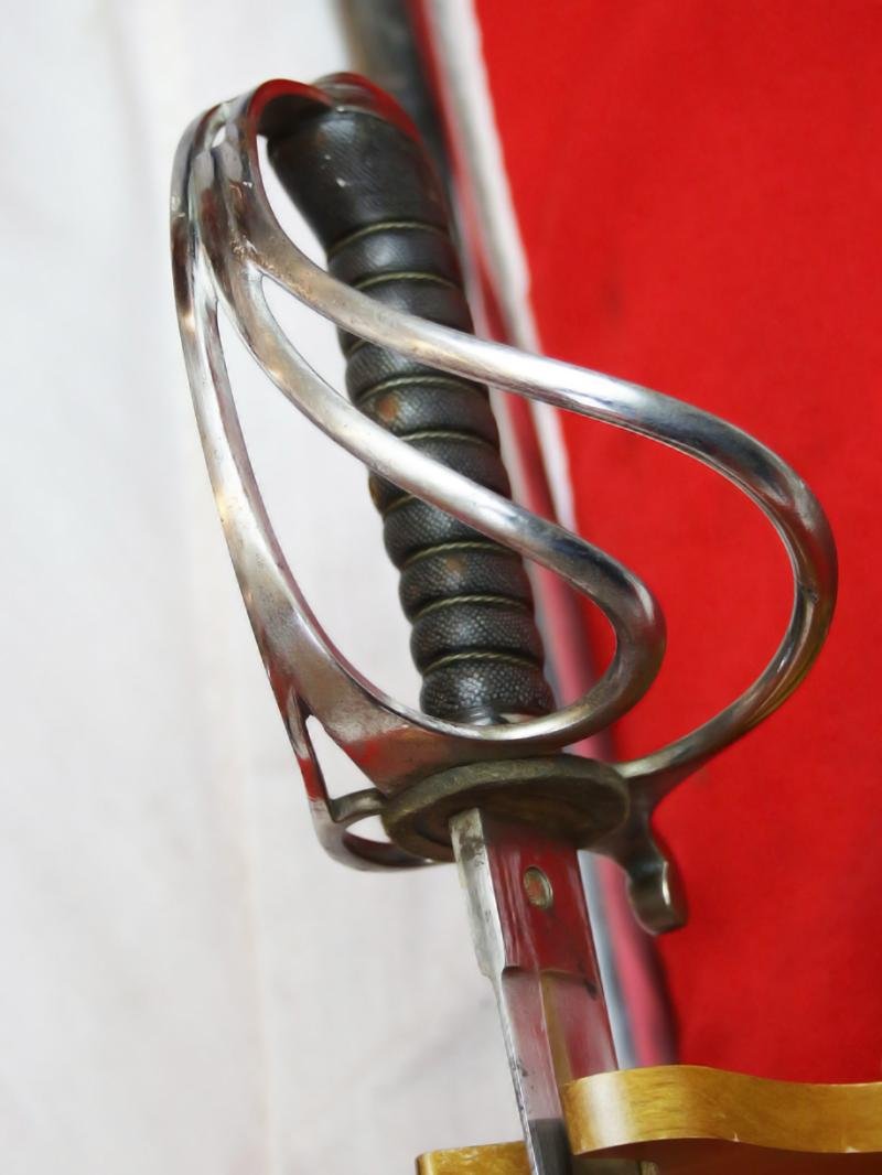 A Superb 1821 Pattern, Victorian British Officer's Light Cavalry Sabre, For Light Dragoon's, Lancer's or Hussars. Used in the Crimean War, Such As the Famous and Renown 'Charge of the Light Brigade'. — image 3