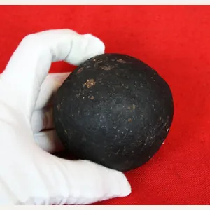 A French Four Pounder Cannon Ball Fired at Waterloo Recovered …