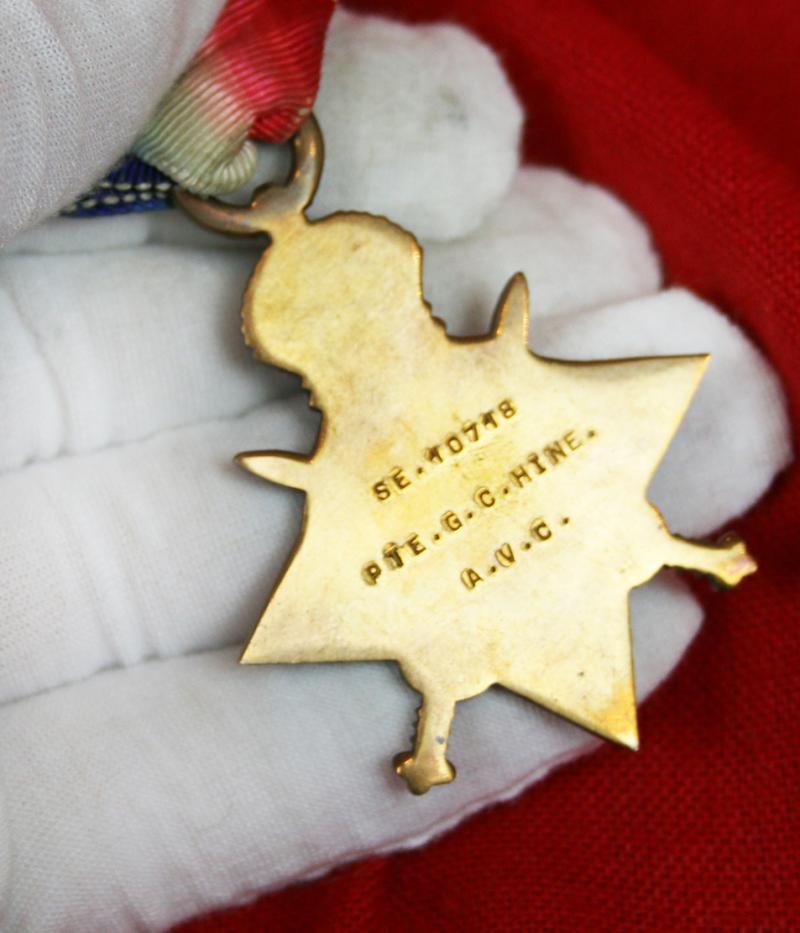 A Group Of WW1 Medals for the Army Veterinary Corps. Of a WW1 Trio, Special Enlistment. & The King's Medal An LCC Medal 1914-15 for Attendance, Conduct and Industry As A London Schoolboy, Straight from School as a Special Enlistment To The Western Front — image 3
