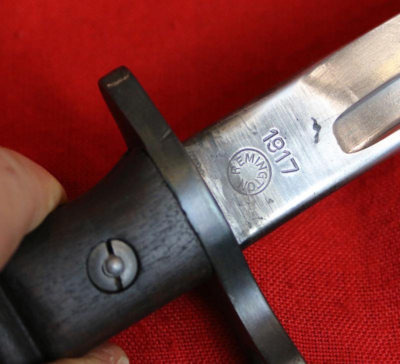 A Superb, US Army, WW1 Issue Remington 1917 Bayonet. One Of the Best Condition Examples We Have Seen Since Queen Victoria Died — image 7