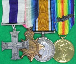 WW1 MILITARY CROSS (MC) & 1914-15 TRIO, 2nd BLACK WATCH, …