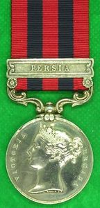 IGS 1854, PERSIA, TRUMPETER 14th KINGS LIGHT DRAGOONS