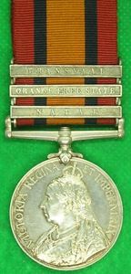 3 BAR QSA, OFFICER, VOLUNTEER COMPANY, ROYAL SCOTS FUSILIERS