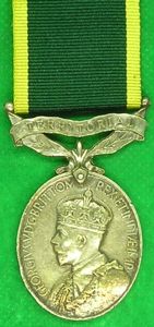 GVR 3rd TYPE CROWNED HEAD EFFICIENCY MEDAL, 9th ARGYLL & …