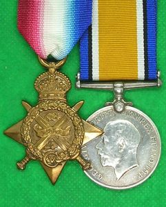 WW1 1914 STAR & BRITISH WAR MEDAL, 2nd HIGHLAND LIGHT …