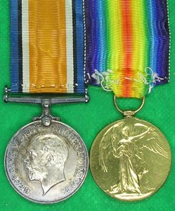 WW1 PAIR, 2/5th WEST YORKSHIRE REGIMENT