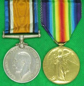 WW1 PAIR, 80th SEIGE BTY R.G.A, K.I.A F&F 28-4-1918, FROM …