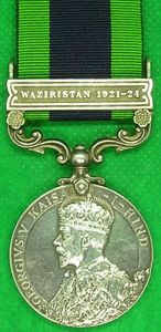 IGS WAZIRISTAN 1921-24, BORDER REGIMENT