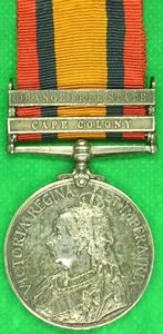 2 BAR QSA, 3rd SOUTH LANCASHIRE REGIMENT, DIED NAAUWPORT SOUTH …