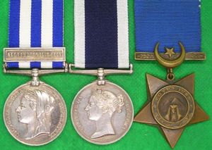 EGYPT PAIR ALEXANDRIA 11th JULY & QV RN LS&GC, HMS …