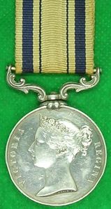 1853 SOUTH AFRICA MEDAL, CAPE MOUNTED RIFLEMEN