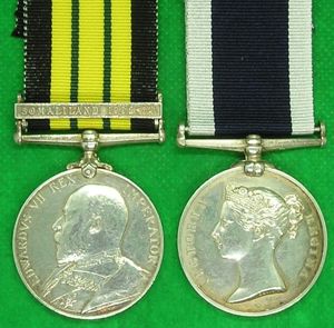 AGS SOMALILAND 1902-04 & QV RN LS&GC, HMS POMONE & …