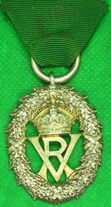 VICTORIAN OFFICERS DECORATION, HALLMARKED 1897