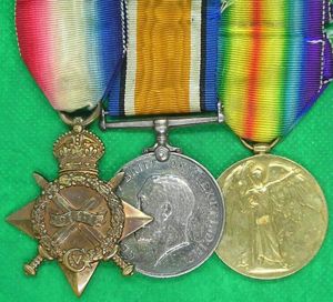 WW1 1914-15 TRIO, 7th CAMERON HIGHLANDERS