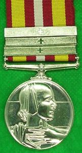 3 BAR VOLUNTARY MEDICAL SERVICES MEDAL