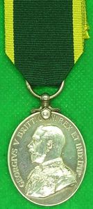 GVR TERRITORIAL EFFICIENCY MEDAL, 4th BORDER REGIMENT