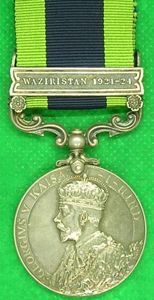 IGS WAZIRISTAN 1921-24, 1st BORDER REGIMENT
